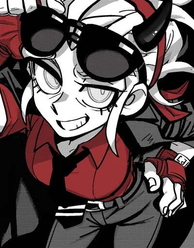 Your really laid-back demoness friend just wants to hang out and cause shenanigans