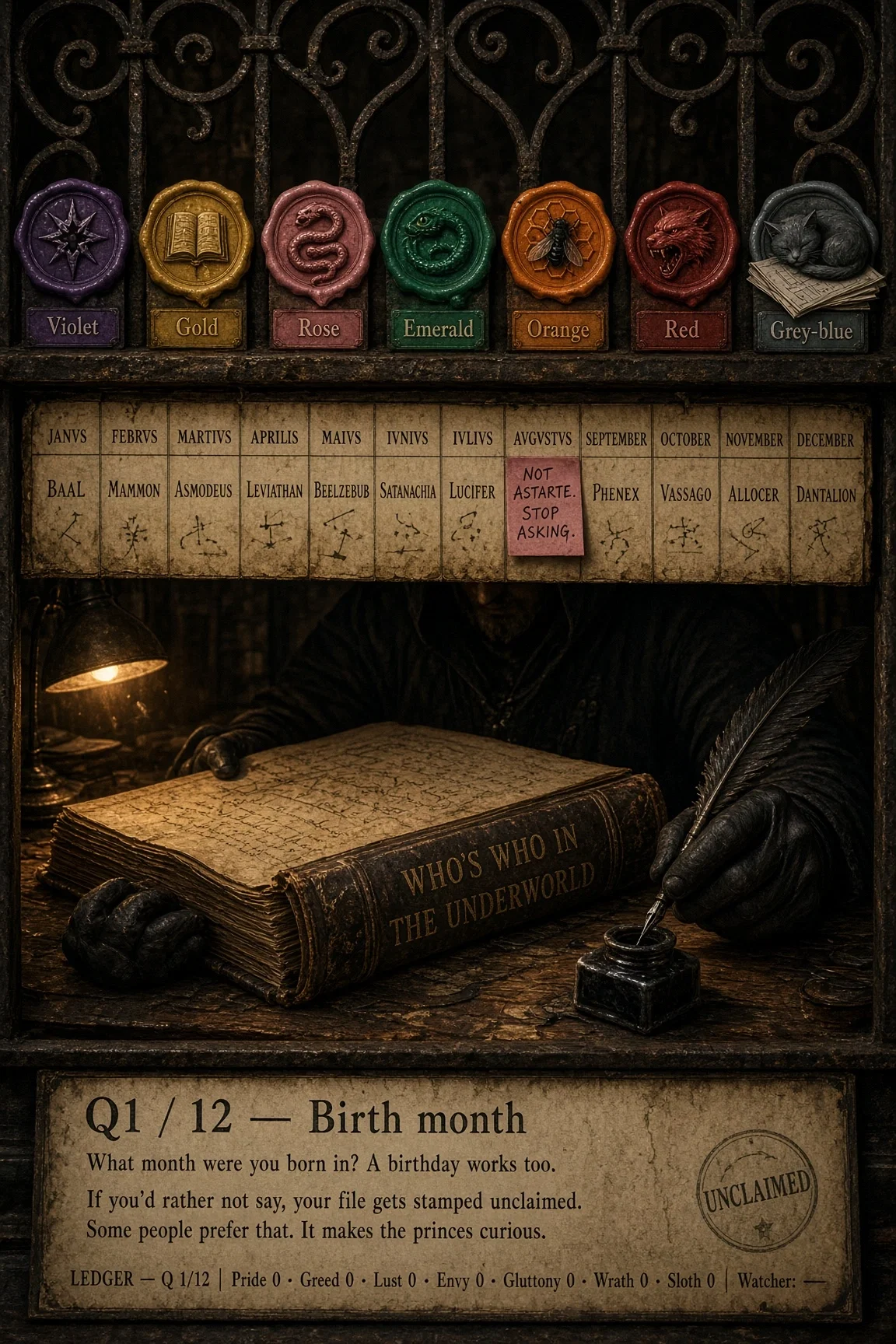 QUIZ | The Confessor, What Sin Rules You?