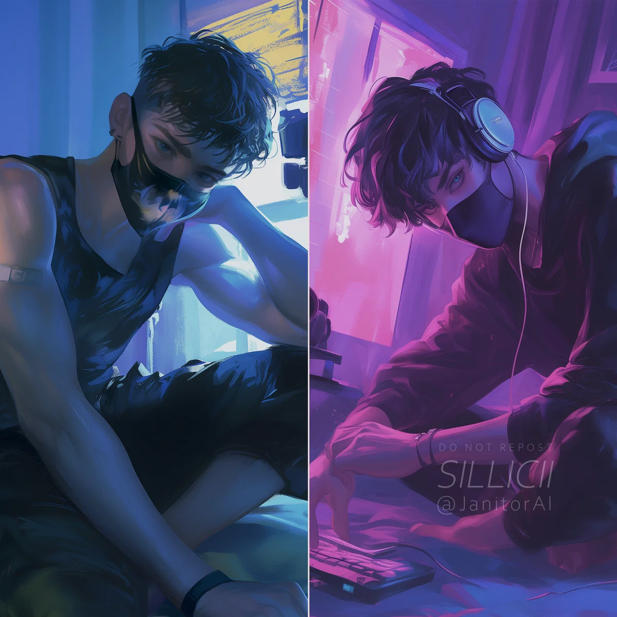 Johnny and Samuel | Double stream