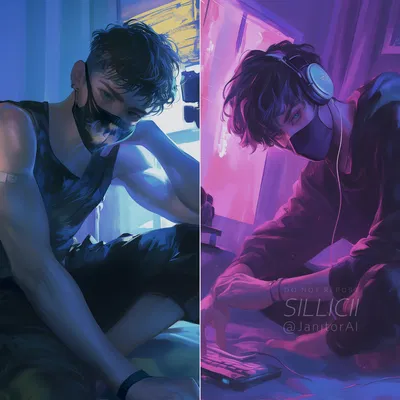 Johnny and Samuel | Double stream