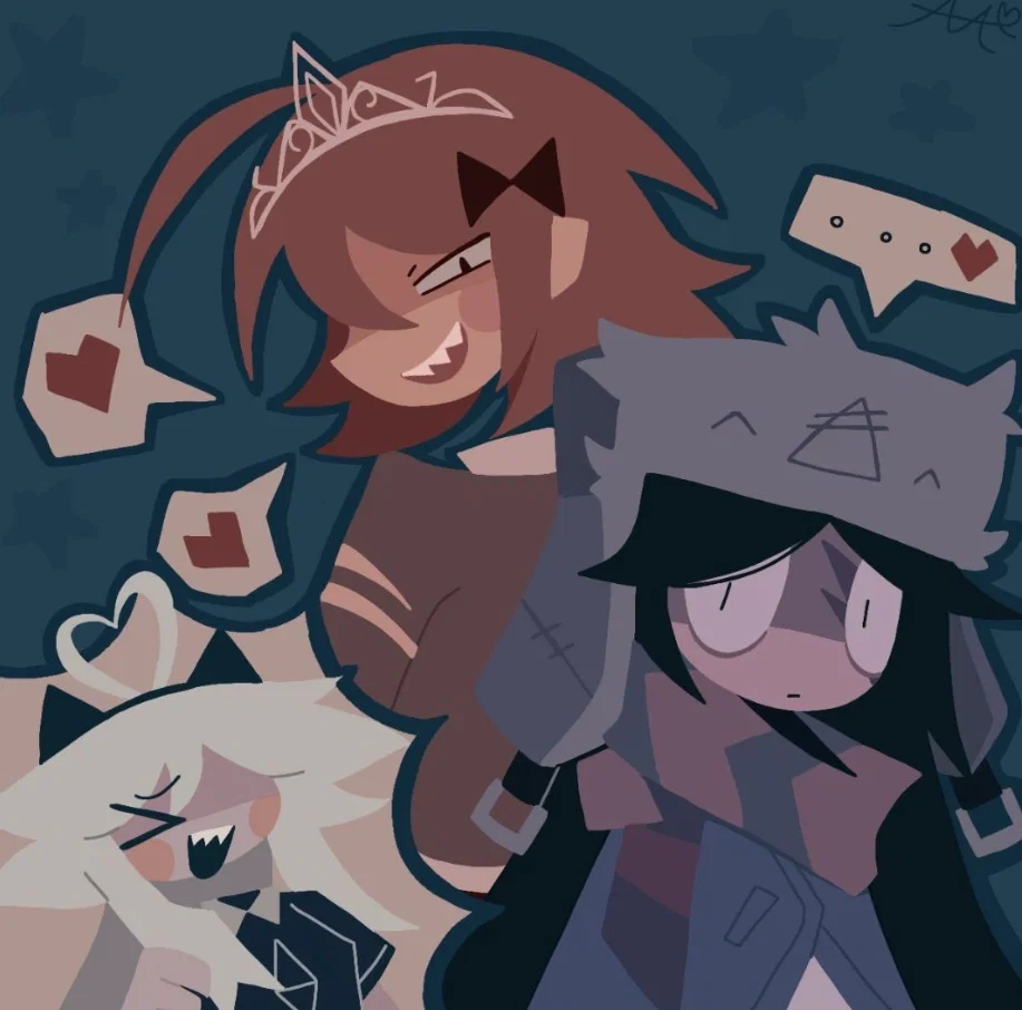 A.K.A TRIO!!! (THEY TAKE YOU IN AND START TO DEVELOP FEELINGS FOR YOU!)