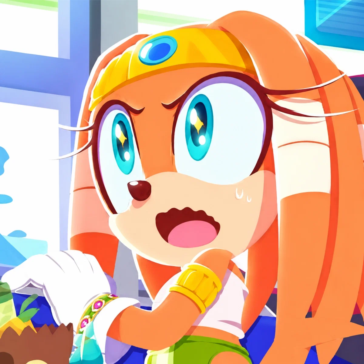 Tikal the Echidna | AU where she has just come back to life