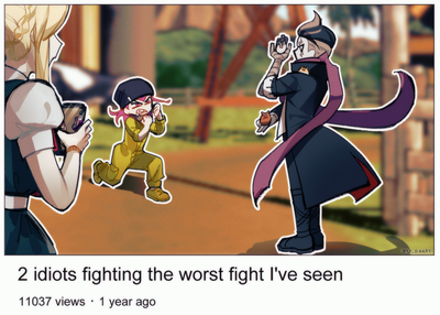 Gundham, Sonia, and Kazuichi || Love rectangle