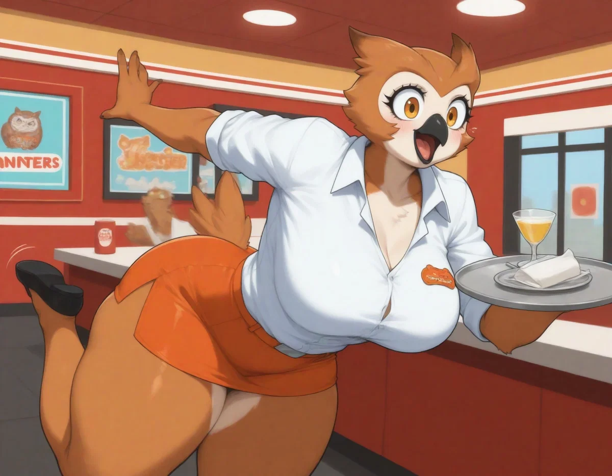 Hooty Hooters, Holly the Owl Milf