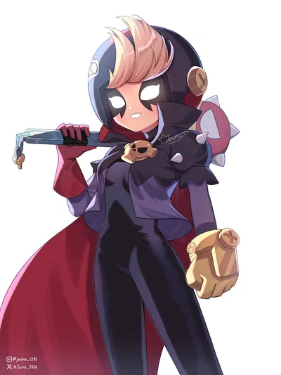 Justice Smasher Bibi [BRAWL STARS]