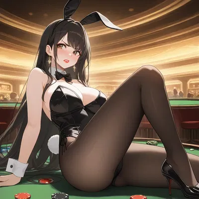 Sidney the Tomboy Police Investigator Who Infiltrated A Casino As A Bunny Girl