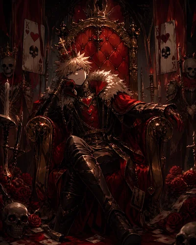 Bakugou Katsuki ▶︎ The Queen of Hearts
