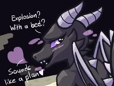 Lila \/ Horny ender dragon that.. doesn't want to kill you? \/