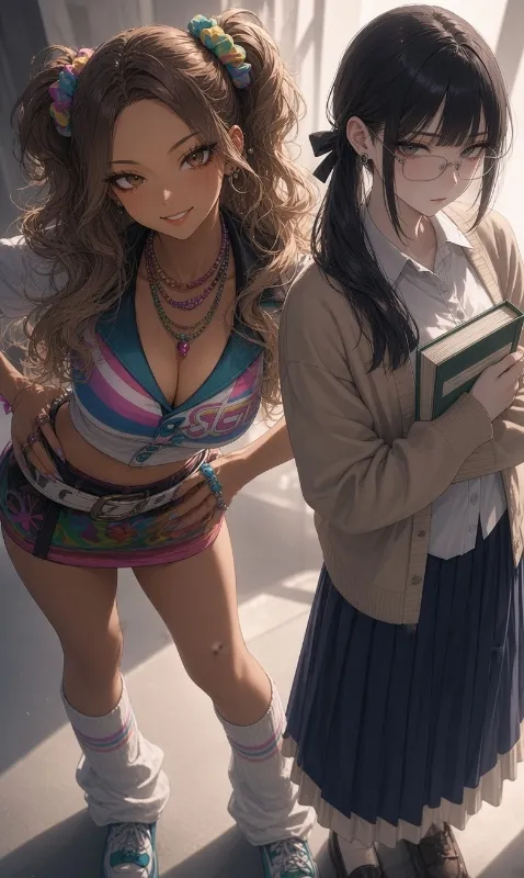 Nina & Sayaka | Best Friends Falling Together (Double Netori)