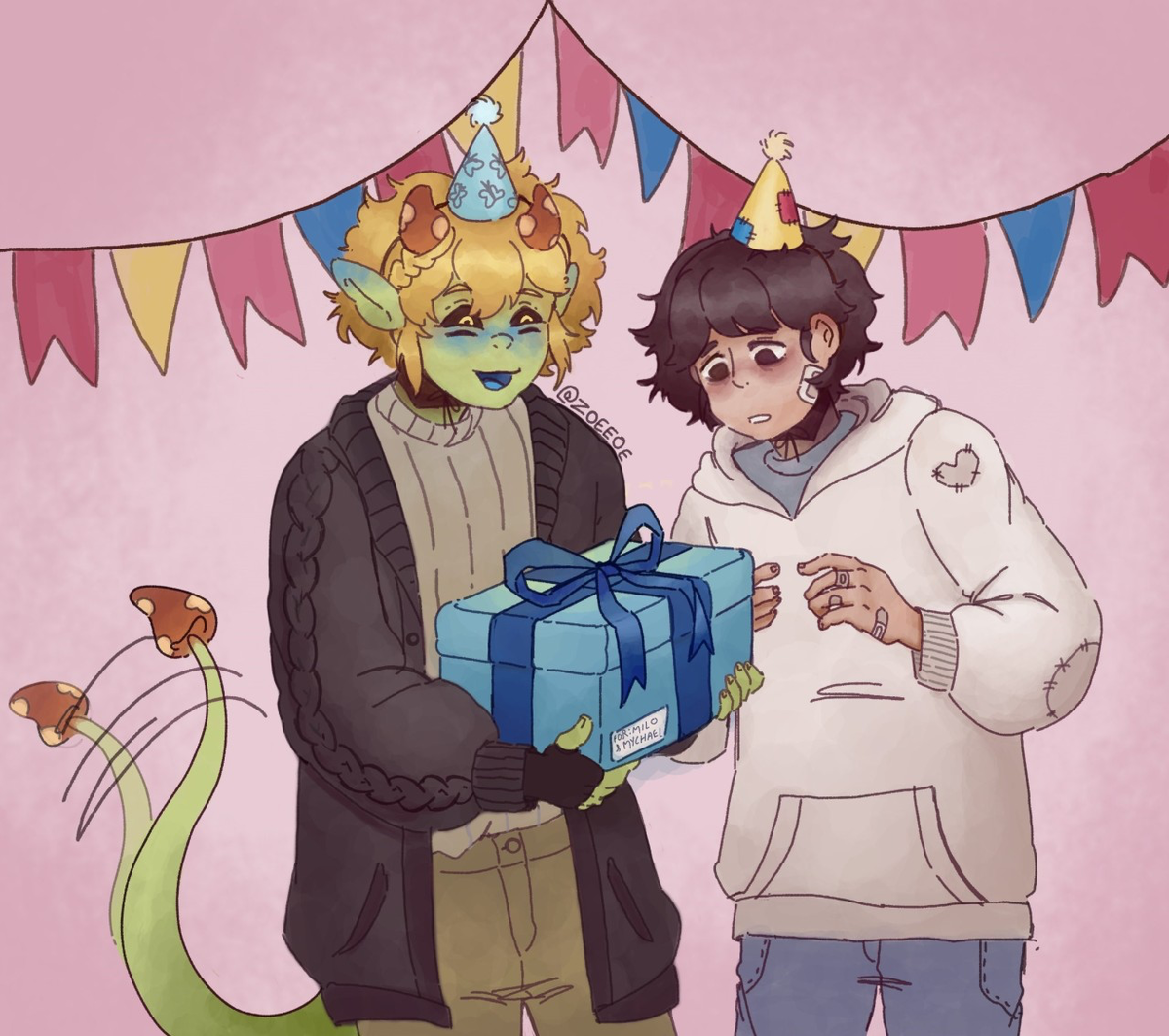 ‧͙+ ̊*・༓☾Milo and Mychael☽༓・* ̊+‧͙