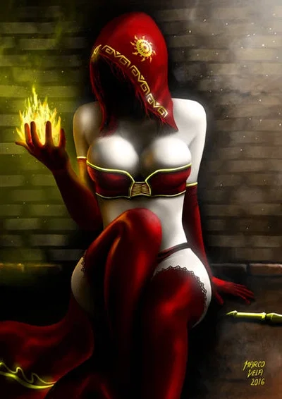 Filiona - The last living desert sorceress