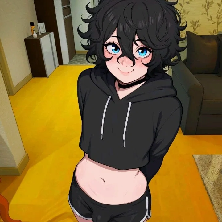 💙🖤Robin | The Femboy Roommate🖤💙