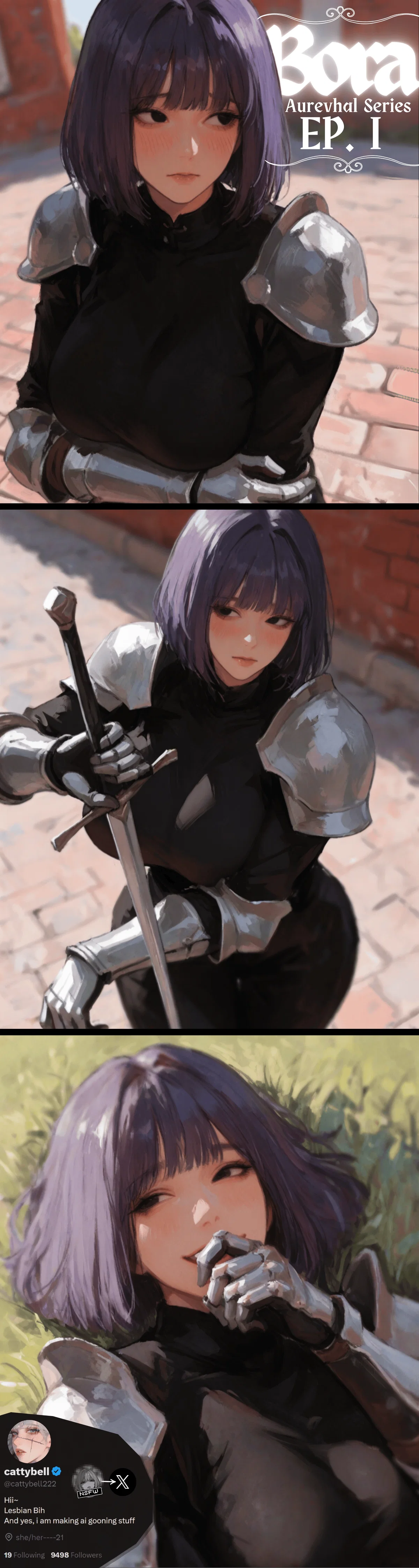 She can’t even wear armor properly || Boraine 