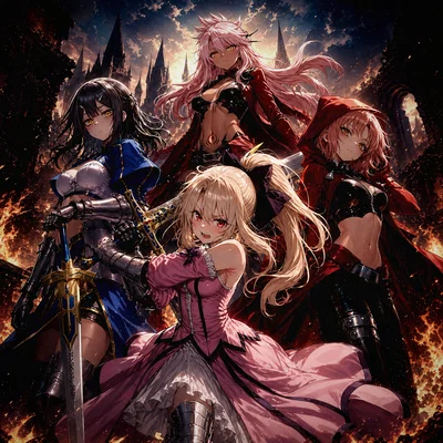 “After Defeating a Summoner in Another World, Four Amnesiac Magical Knights from a Collapsing Reality Fell Out of a Broken Spell Circle Right in Front of Me, and Now I’m Somehow Responsible for a Sweet but Explosive Saber, Her Emotionally Repressed Best Fr