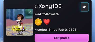 Announcement from @Xony1O8 #2