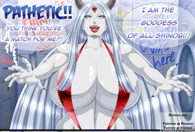 Kaguya Otsutsuki. (Rtenzo version.)