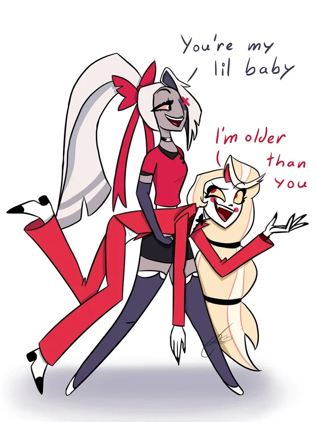 Charlie and Vaggie