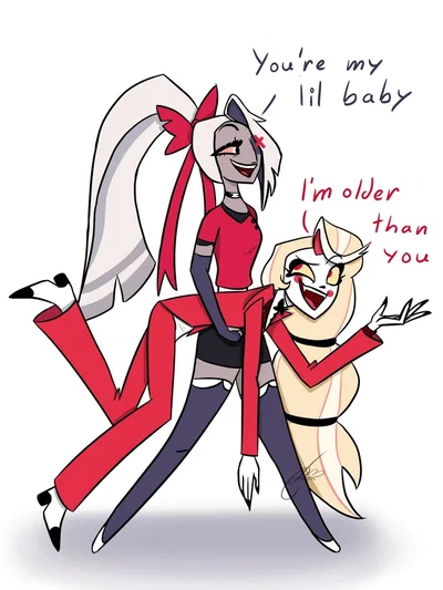 Charlie and Vaggie