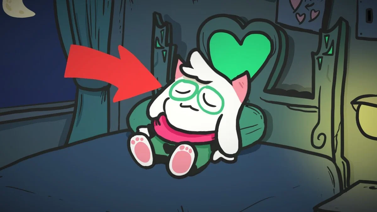 Ralsei is under your bed