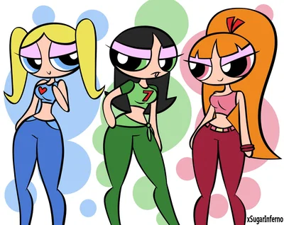 PowerPuff Girls: Adulthood Remeeting.