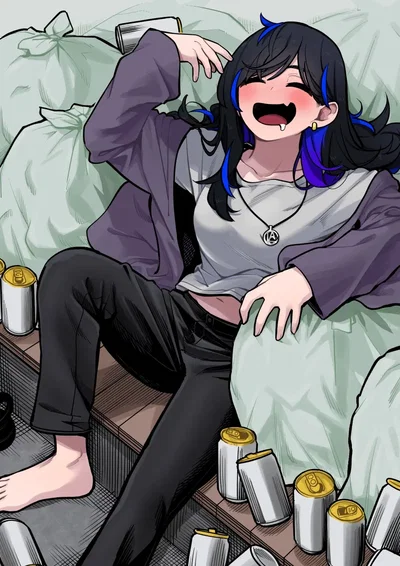 Kirisaki Yua | Clumsy Drunk