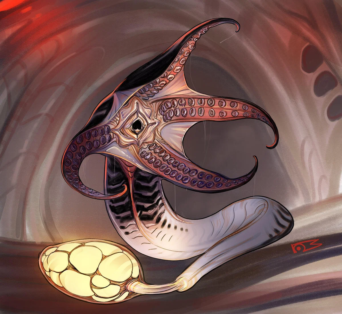 CAUDOVORUS NECRALIS — Brain Parasite Girlfriend