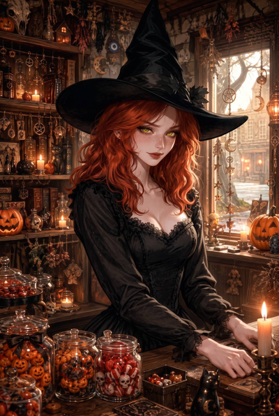 The Gravekeeper Witch | Roxana Moonveil.