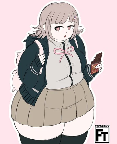 Chiaki Nanami | Ultimate Gamer but Chubby