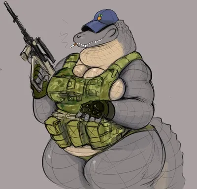 Apocalypse Gator Woman [Marlin Hoffman]