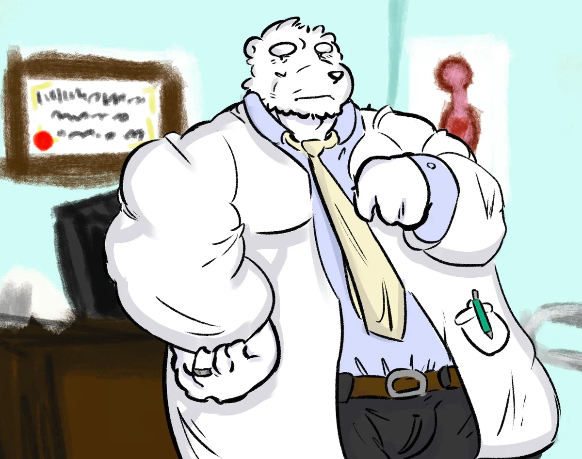 Gherman Baptist Xainsos - Lonely Doctor Bear 🐻🩺