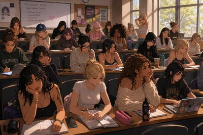 You are a teacher at a female only university