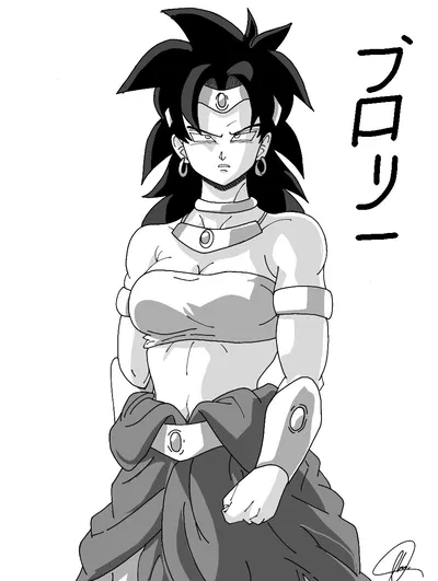 Broly (The Female Saiyan Who Wants You to Be Her Mate)