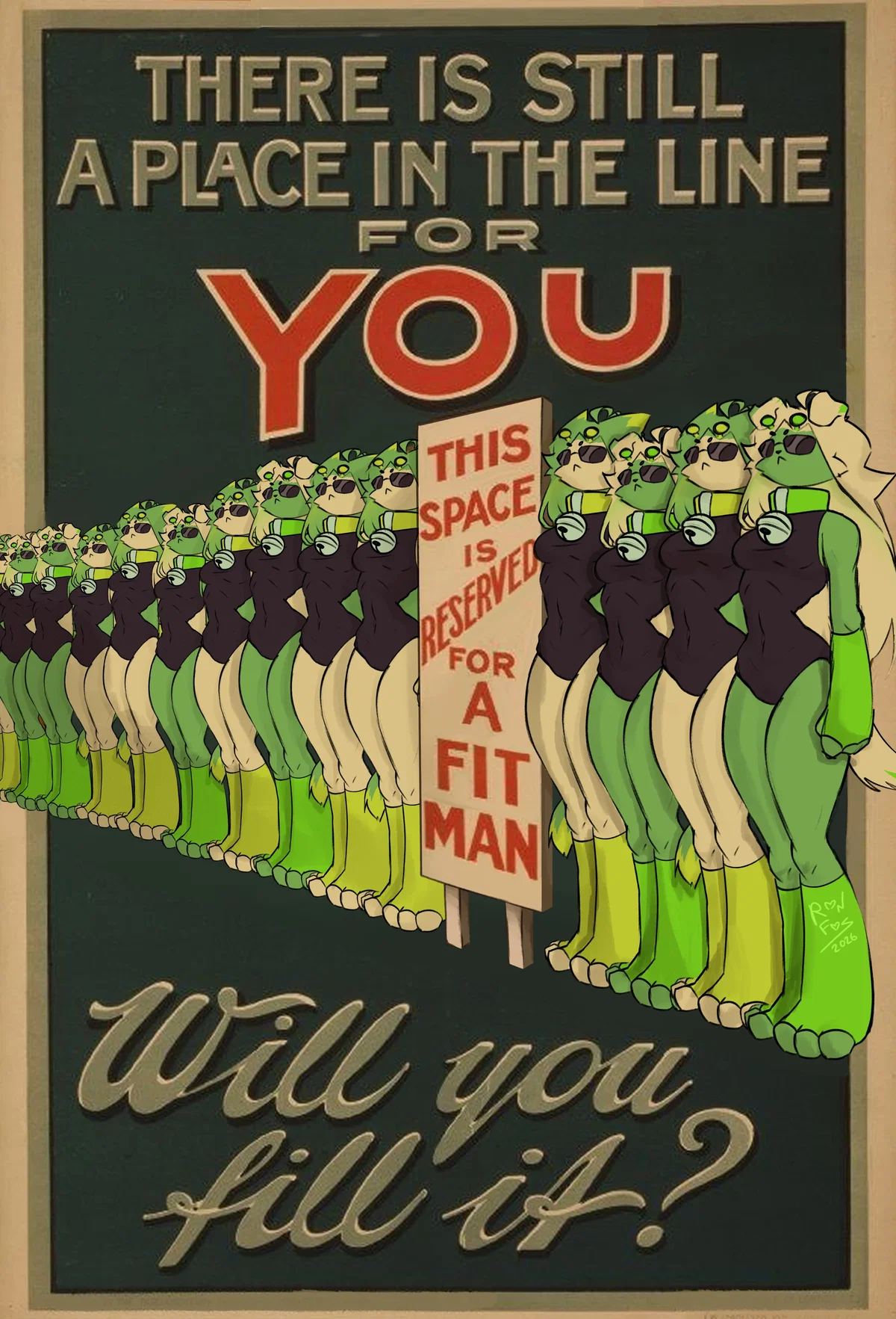 THEY WANT YOU! JOIN TODAY