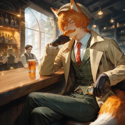 Fox detective, at your service!