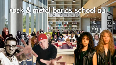 rock & metal bands school au [RPG]
