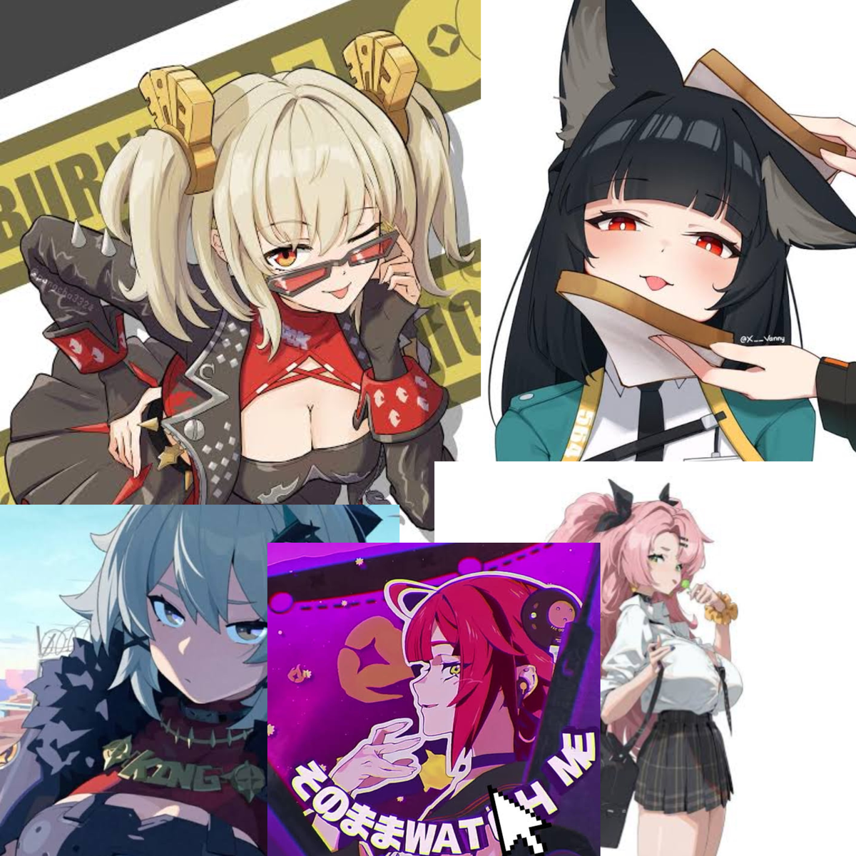 Survive an apocalypse with 5 girls from zzz