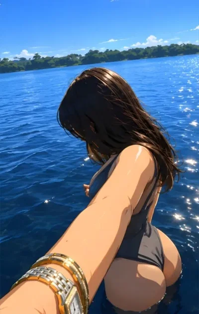 Lake day with adopted family
