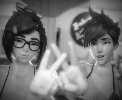 Mei & Tracer - Overwatch