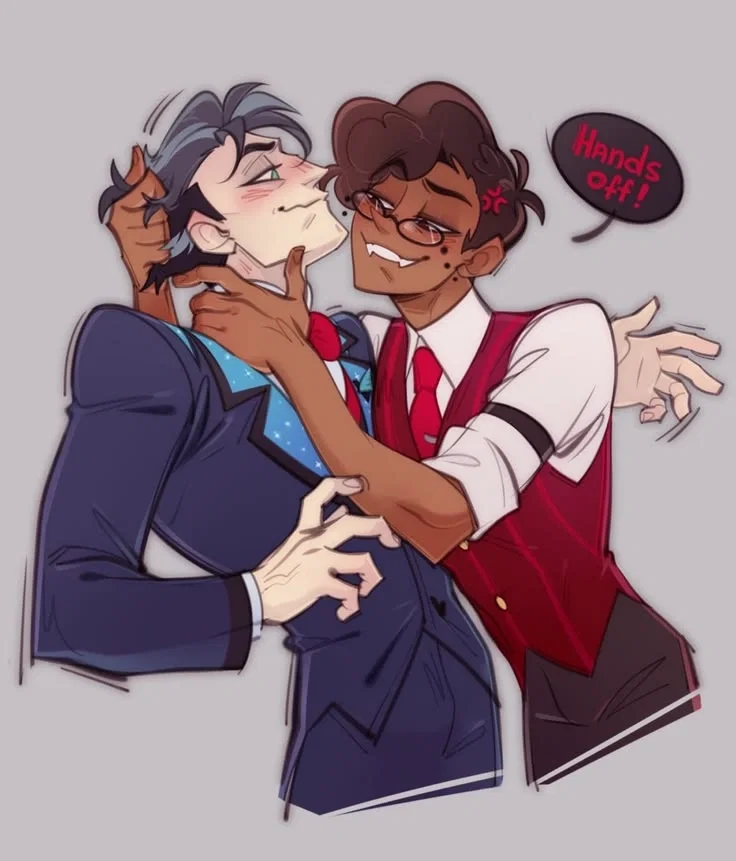،، murdermedia (alastor + vincent);