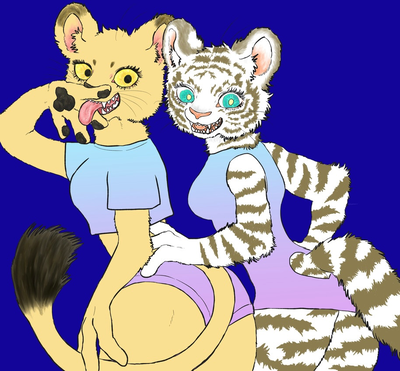 Tora & Yuki (Felid Duo)