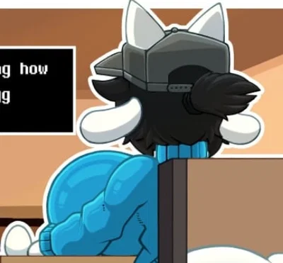 Temmie by deltarune 