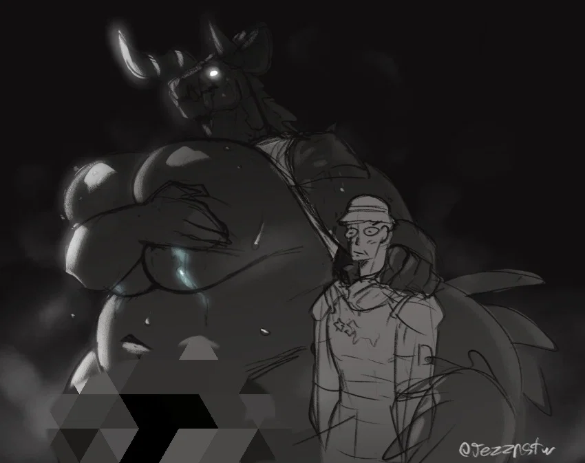 A wild encounter with "the beast"
