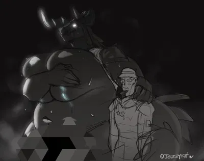 A wild encounter with "the beast"