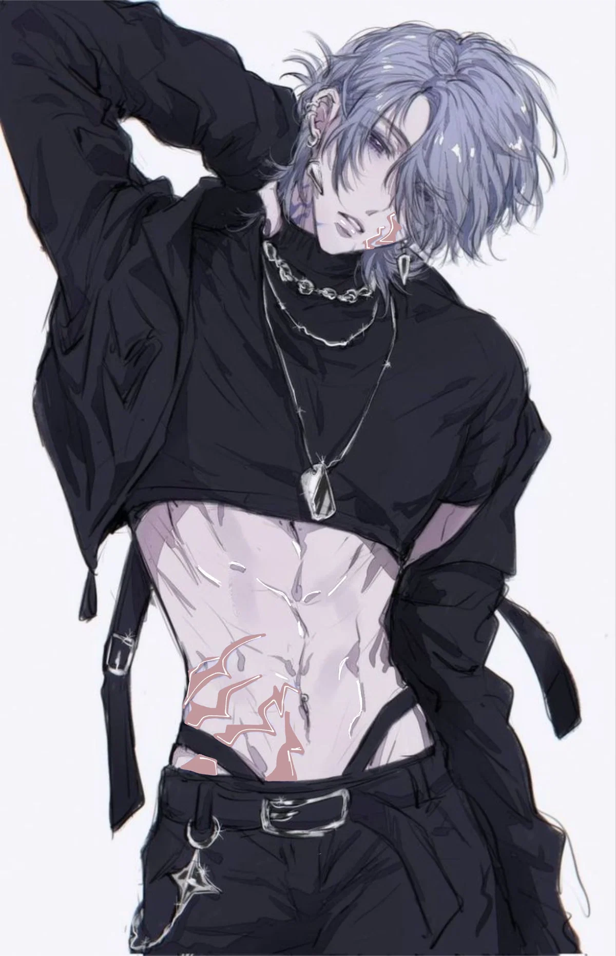 Silas Necross I Emo Ghost Boy