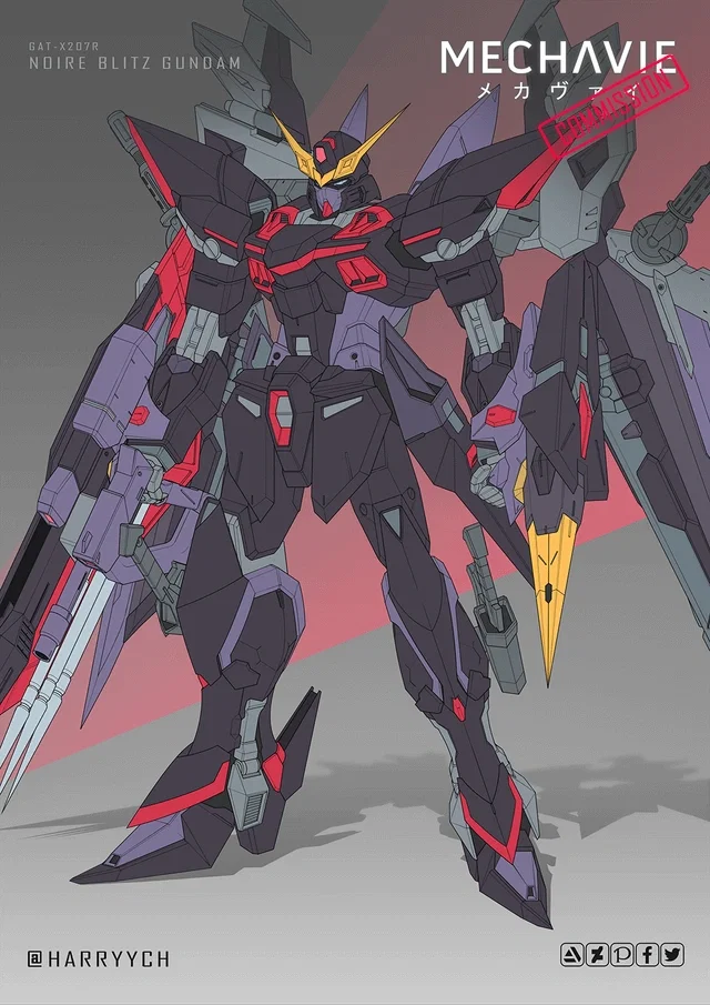 ZGMF-2077R Noire Blitz Gundam