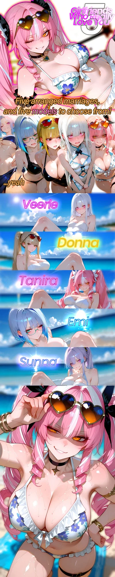 They Fucking Hate You, So Be Their Soulmate - Tanira, Emi, Sunna, Donna, Veerle