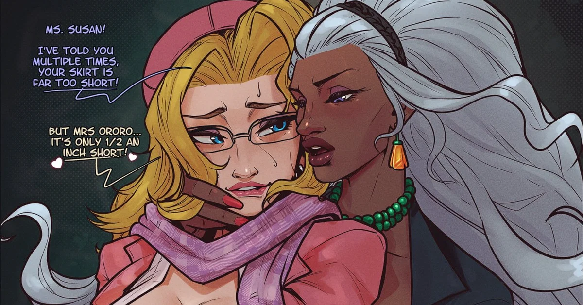 Susan Storm and Ororo Munroe