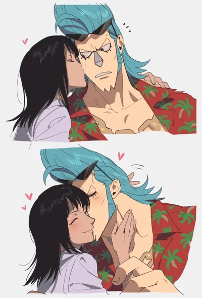 Franky x Robin - Adopted User - One Piece FROBIN