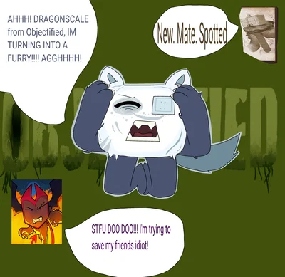 Literally normal Objectified but the infection turns you into beastial beasts or smth
