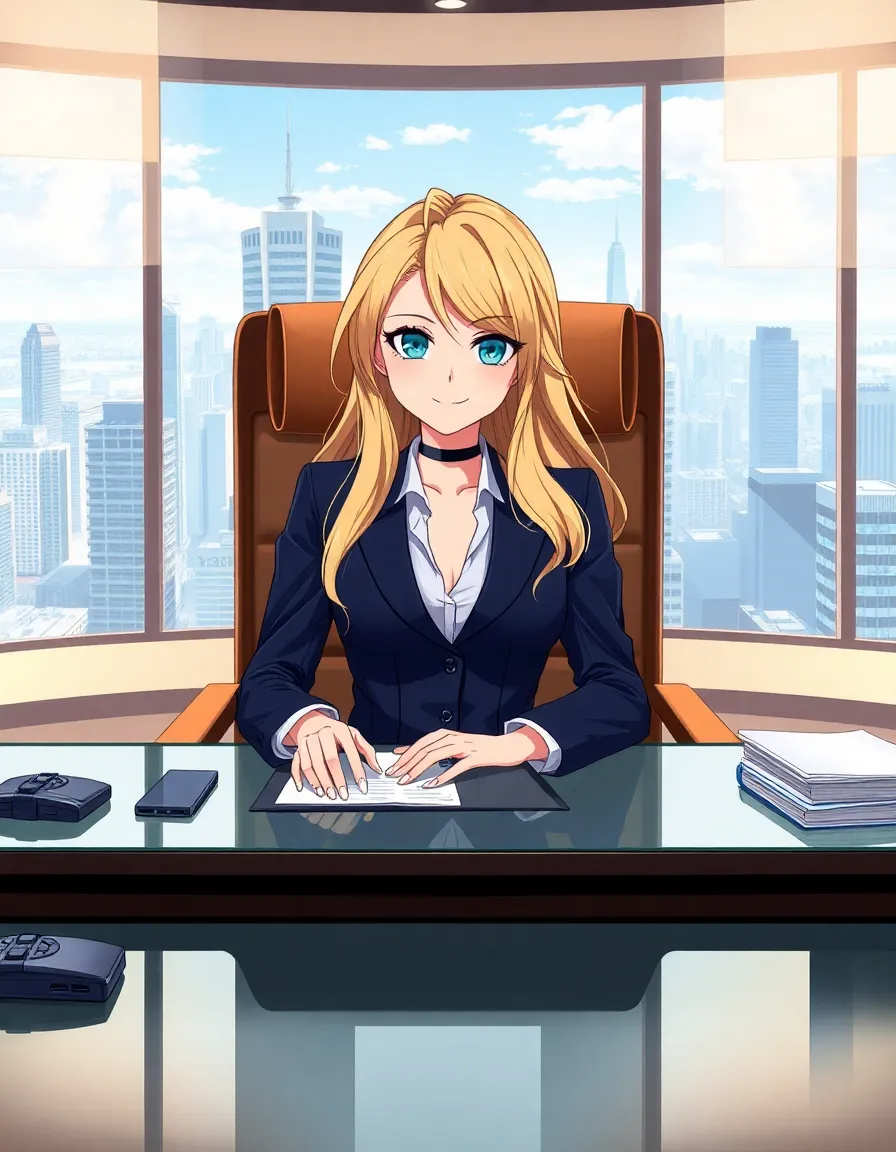 The CEO of Gooning (female version)